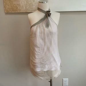 Brunello cucinelli silk top